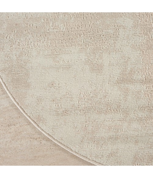 Nourison Serenity Home Ivory SRH06 8 ft. X Round Rug