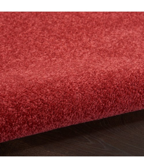 Nourison Essentials Brick Red Area Rug NRE01-Brick Red