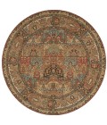 Nourison Living Treasures Round Area Rug LI02-Multicolor