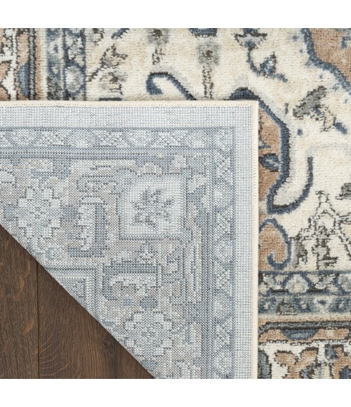 Nourison Quarry Ivory Taupe QUA18 8 ft. Rect. Rug