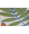 Nourison Aloha Ivory Multicolor ALH18 3 ft. X 5 ft. Rectangle Rug