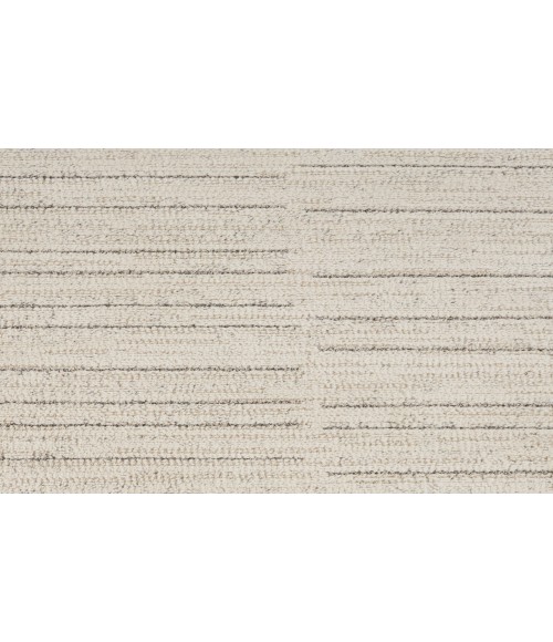 Nourison Santa Cruz Ivory Grey SCZ02 7 ft. 10 in. X 9 ft. 10 in. Rectangle Rug