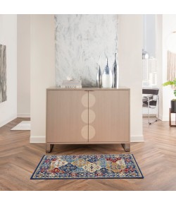Nourison Grafix - Grf31 Multicolor Area Rug 2 ft. X 4 ft. Rectangle