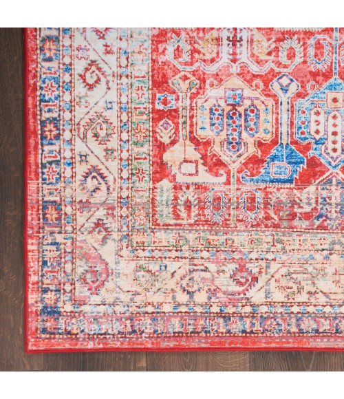 Nourison Fulton Area Rug FUL09 Red