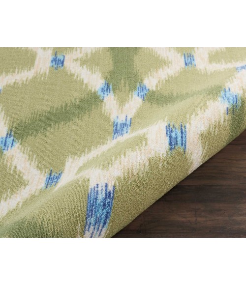 Nourison Sun N' Shade Runner Area Rug SND05-Avocado