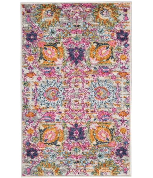 Nourison Passion Area Rug PSN01-Silver