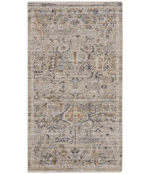 Nourison Lynx Ivory Taupe LNX02 3 ft. X 5 ft. Rect. Rug