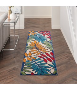 Nourison Aloha - Alh18 Multicolor Area Rug 2 ft. 3 X 8 ft. Rectangle