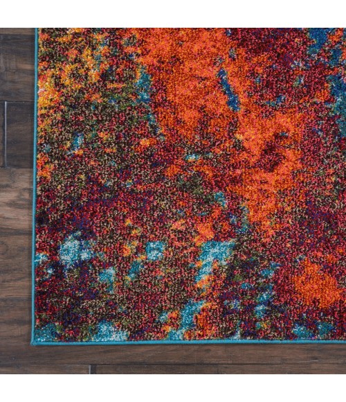 Nourison Celestial Area Rug CES08-Atlantic