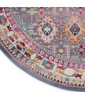 Nourison VINTAGE KASHAN Area Rug Nourison Vintage Kashan Area Rug VKA05-Grey/Multi