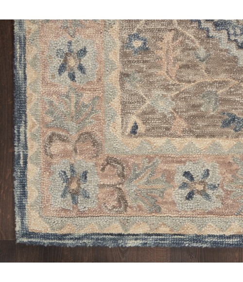 Nourison Bahari Area Rug BAH03-Grey