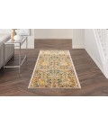 Nourison Allur Ivory Multicolor ALR03 2 ft. 3 in. X 12 ft. Rectangle Rug