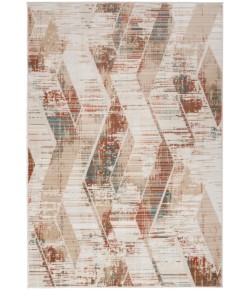 Nourison Thalia - Thl01 Cream Multicolor Area Rug 5 ft. 3 in. X 7 ft. 3 in. Rectangle
