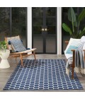 Nourison Twist Reversible Navy TWS01 5 ft. X 7 ft. Rect. Rug