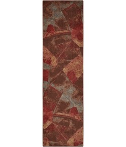 Nourison Somerset - St77 Multicolor Area Rug 2 ft. 3 X 8 ft. Rectangle
