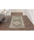 Nourison Grafix Olive GRF14 2 ft. 3 in. X 7 ft. 6 in. Rectangle Rug
