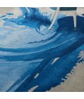 Nourison SYMMETRY Area Rug Nourison Symmetry Area Rug SMM01-Blue/Ivory