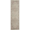 Nourison Tranquil(Traql) - Tra06 Ivory Pink Area Rug 2 ft. 3 X 7 ft. 3 Rectangle