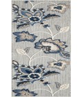 Nourison Aloha Blue Grey ALH31 2 ft. X 6 ft. Rectangle Rug