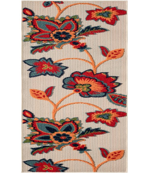 Nourison Aloha Multicolor ALH31 2 ft. X 6 ft. Rectangle Rug