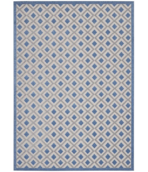 Nourison Aloha Area Rug ALH26-Blue/Grey