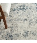 Nourison TRANCE Area Rug Nourison Trance Area Rug TRC06-Ivory Blue