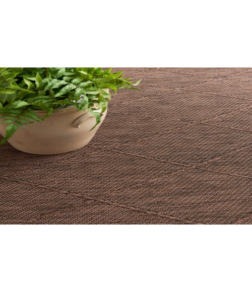 Nourison Practical Solutions Mocha PSL01 8 ft. X 10 ft. Rectangle Rug