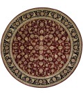 Nourison 2000 Area Rug Nourison 2000 Round Area Rug 2002-Burgundy
