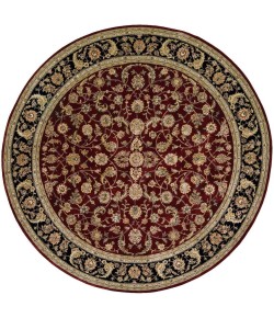Nourison 2000 - 2002 Burgundy Area Rug 8 ft. X Round
