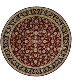 Nourison 2000 - 2002 Burgundy Area Rug 8 ft. X Round