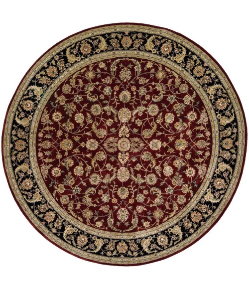 Nourison 2000 Area Rug Nourison 2000 Round Area Rug 2002-Burgundy