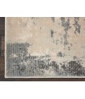 Nourison MAXELL Area Rug Nourison Maxell Runner Area Rug MAE13-Ivory/Grey