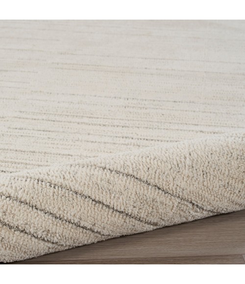 Nourison Santa Cruz Ivory Grey SCZ02 3 ft. 11 in. X 5 ft. 11 in. Rect. Rug