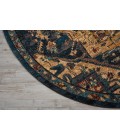 Nourison 2020 Round Area Rug NR206-Midnight