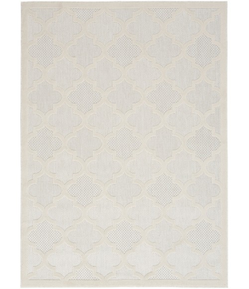 Nourison Easy Care Area Rug NES01 Ivory/White