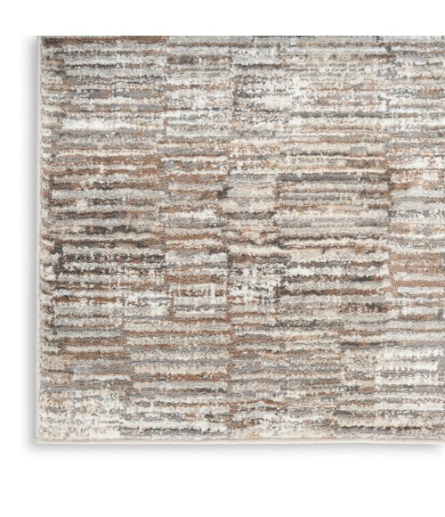 Nourison Sustainable Trends Ivory Mocha SUT06 6 ft. X 9 ft. Rect. Rug