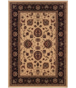 Oriental Weavers Ariana 130/7 Ivory/ Black Area Rug 2 ft. 3 in. X 7 ft. 9 in. Runner