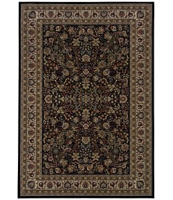 Oriental Weavers Ariana 213K8 Black/ Ivory Area Rug 2 ft. 3 in. X 7 ft. 9 in. Runner