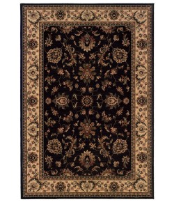 Oriental Weavers Ariana 311K3 Black/ Ivory Area Rug 10 ft. X 12 ft. 7 in. Rectangle