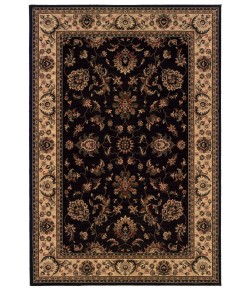 Oriental Weavers Ariana 311K3 Black/ Ivory Area Rug 2 ft. 3 in. X 7 ft. 9 in. Runner