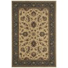 Oriental Weavers Ariana 311Z3 Ivory/ Blue Area Rug 6 ft. 7 in. X 9 ft. 6 in. Rectangle