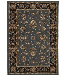 Oriental Weavers Ariana 623H3 Blue/ Black Area Rug 6 ft. Round