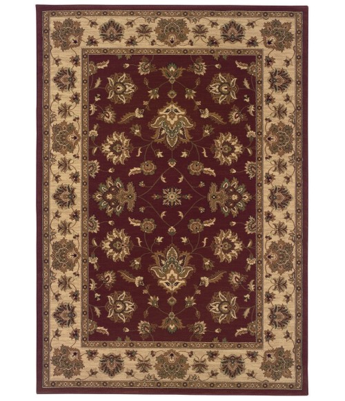 Ariana Area Rug Oriental Weavers Area Rug Ariana 623V3 Red 4' X 6'