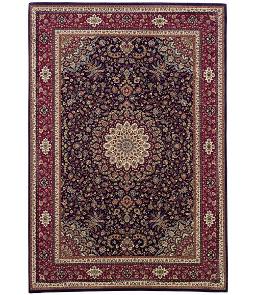 Ariana Area Rug Oriental Weavers Area Rug Ariana 095B3 Blue 5' 3" X 7' 9"