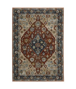 Oriental Weavers Aberdeen 1143H Red/ Blue Area Rug 2 ft. 3 in. X 7 ft. 6 in. Runner