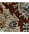 Aberdeen Area Rug Oriental Weavers Area Rug Aberdeen 1143H Red 3' 3" X 5'