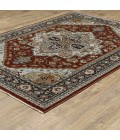 Oriental Weavers Area Rug Aberdeen 1144R Red 5' 3" X  7' 6"