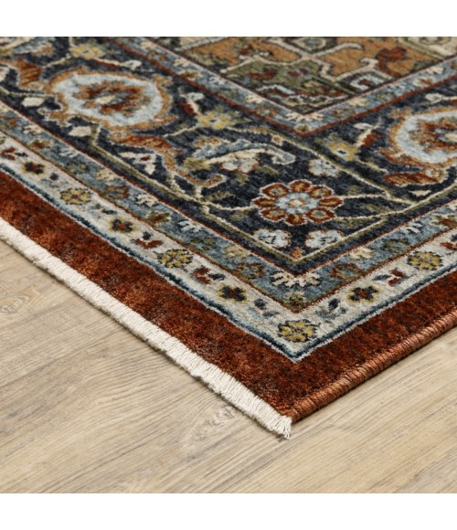Oriental Weavers Area Rug Aberdeen 1144R Red 5' 3" X  7' 6"