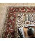 Aberdeen Area Rug Oriental Weavers Area Rug Aberdeen 144D1 Ivory 6' 7" X 9' 6"