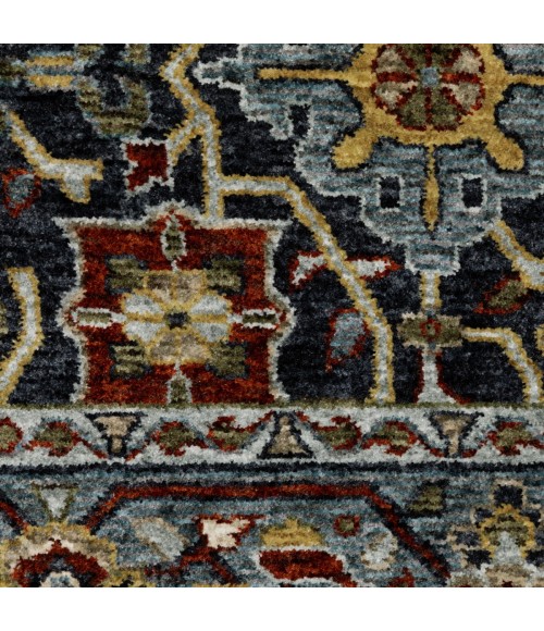 Oriental Weavers Area Rug Aberdeen 4922D Blue 3' 3" X  5'